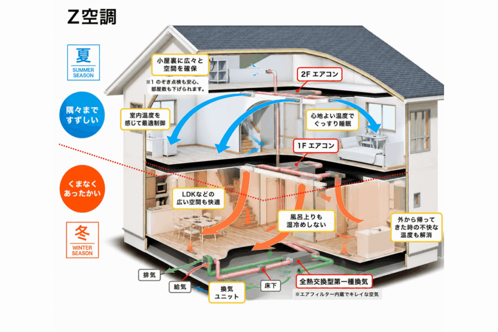 全館空調 Z空調の画像